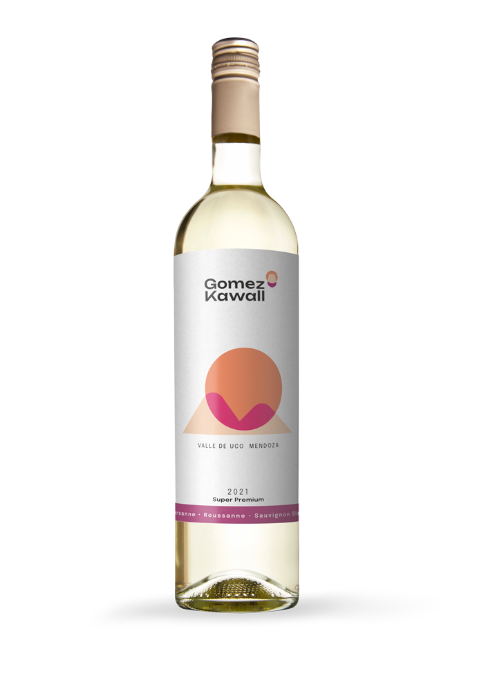 mockup_branco_Marsanne-Roussane-SauvigonBlanc_2021_gomezkawall Gomez Kawall Branco Blend 2021